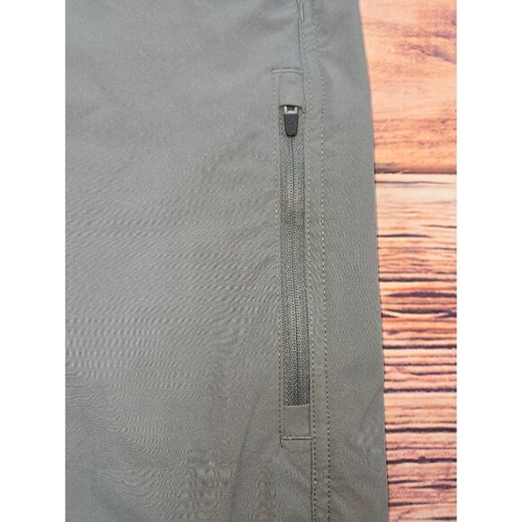 Orvis Mens Gray Tech Shorts 40 - 4-Way Stretch Secure Pockets - Picture 6 of 9